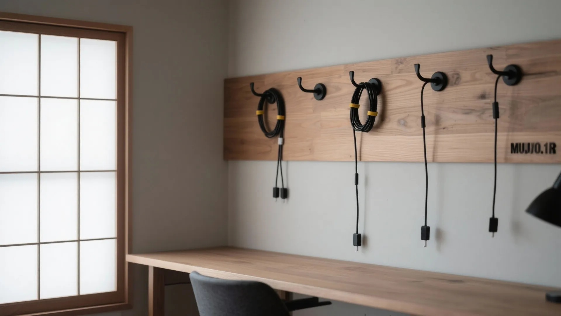 Tips 2: ケーブルは「垂直収納」で可視化する東京小戸型の収納技巧