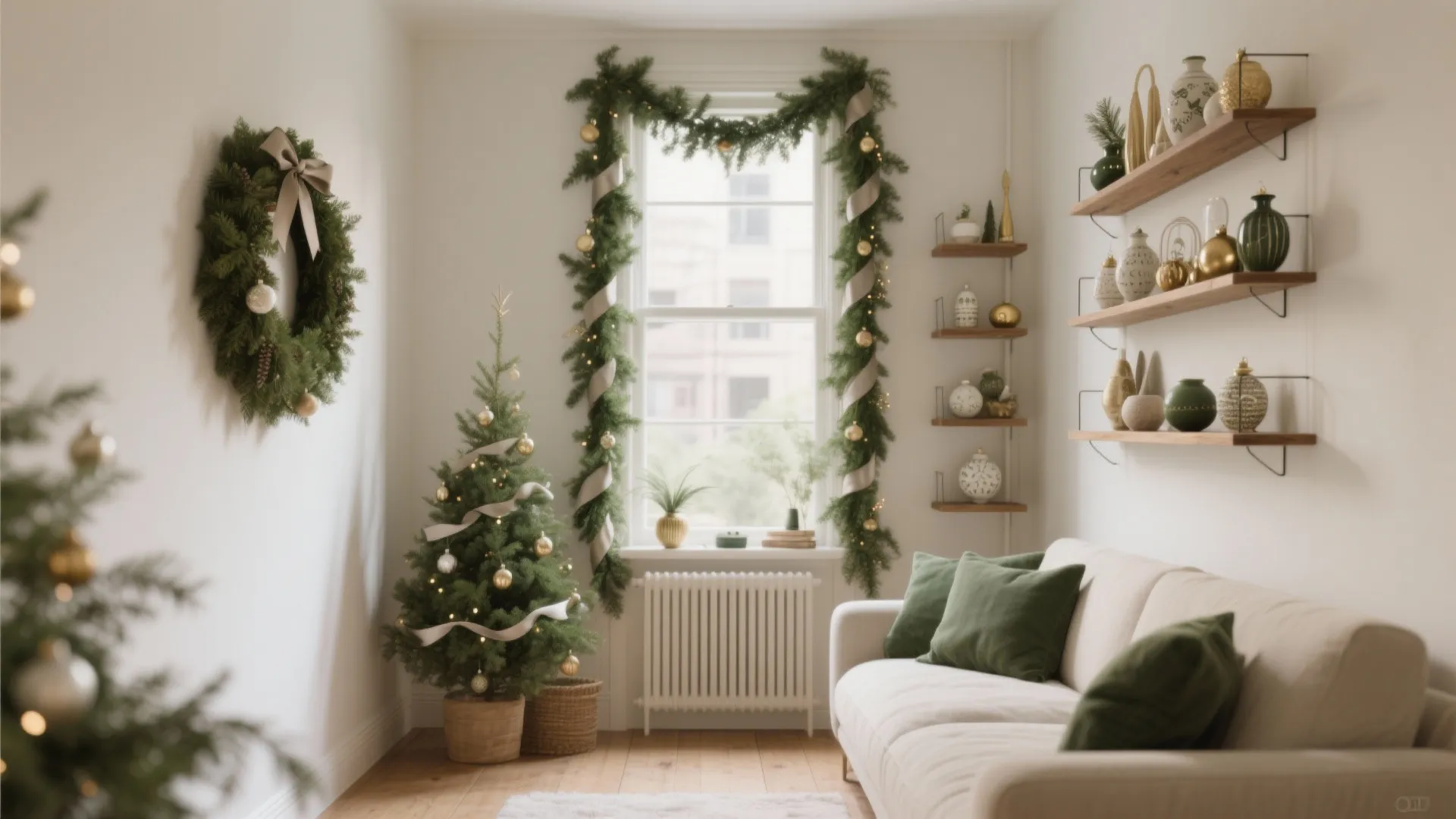 Vertical decor and pocket accents