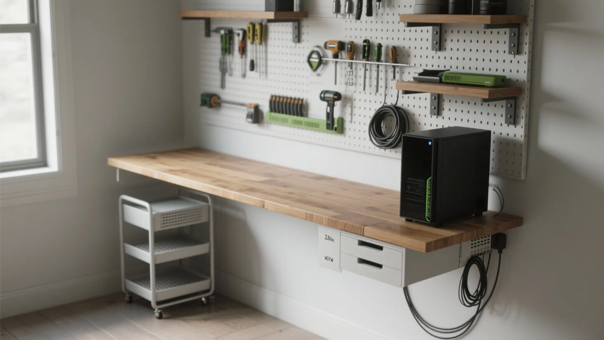 Idea 1: Go vertical and keep the footprint light