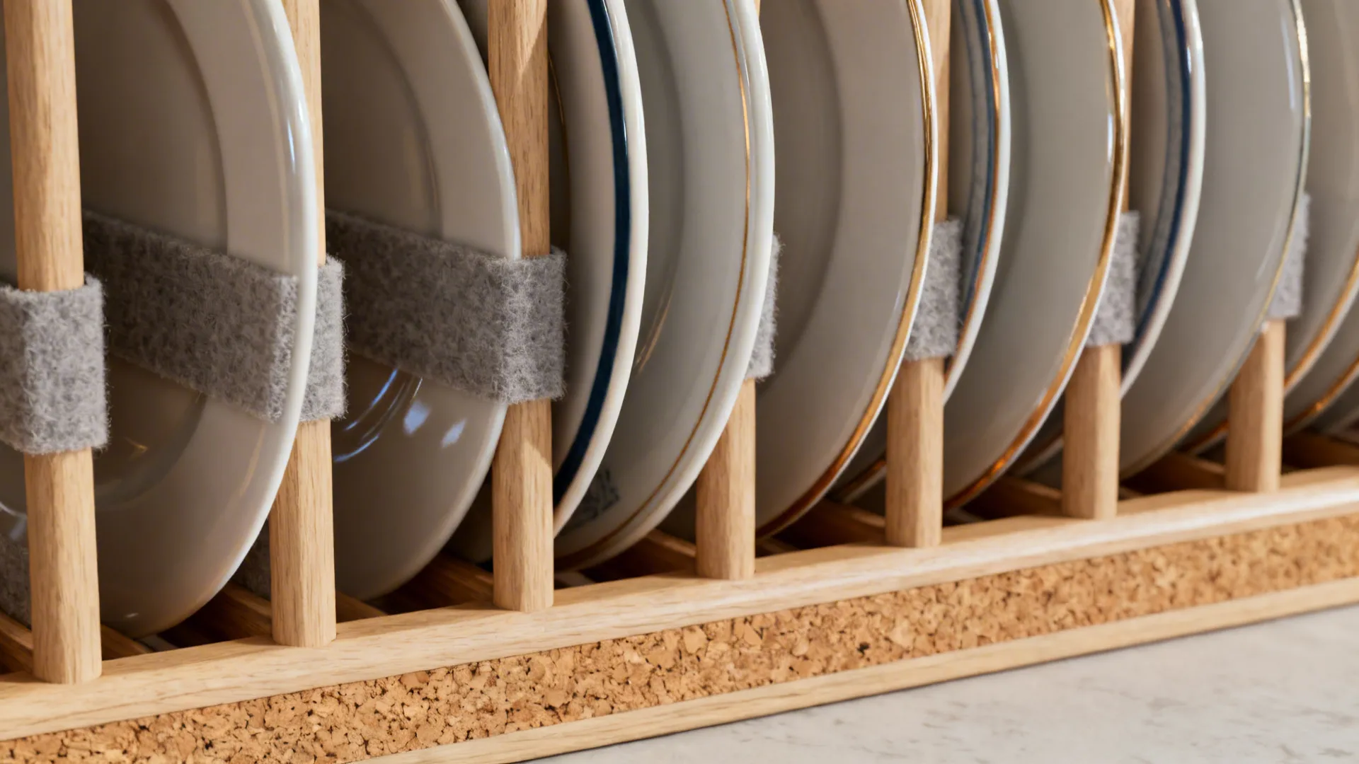 4) Vertical Plate Racks and Slim Pull-Outs for Tight Galleys