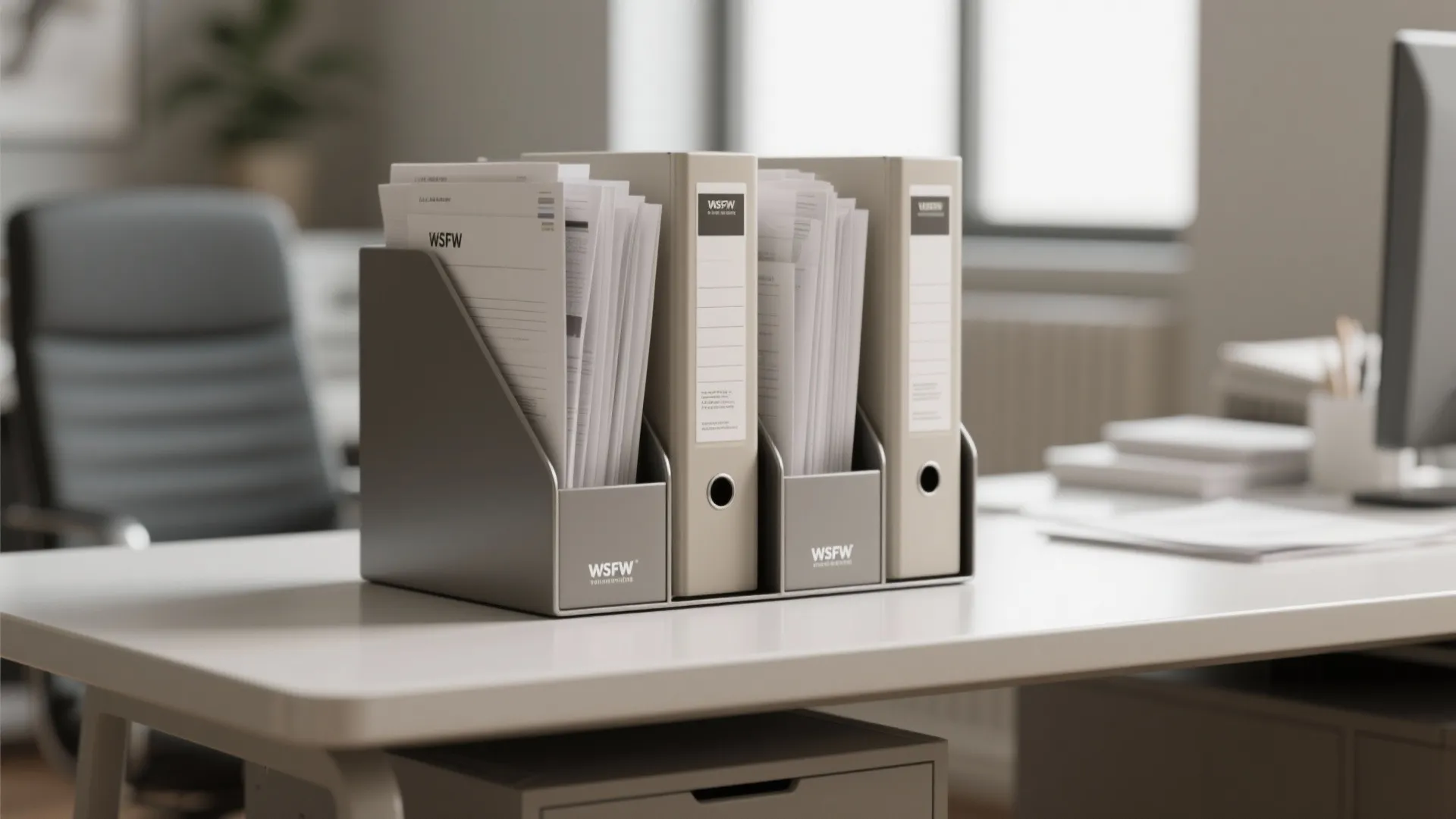 4. Vertical file holders