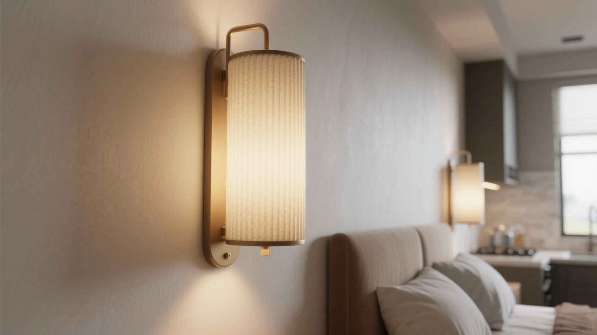 4. Vertical Fluted Wall Lamps