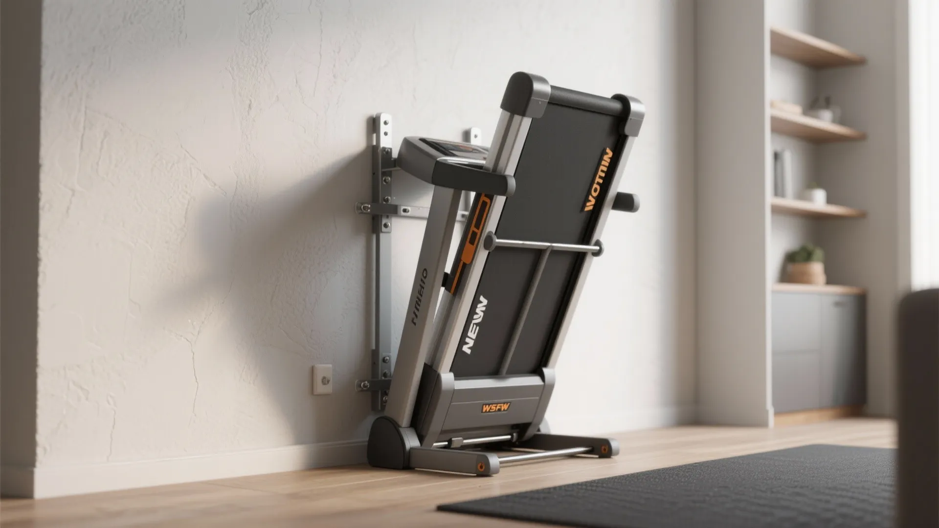 1. The vertical-fold wall mount