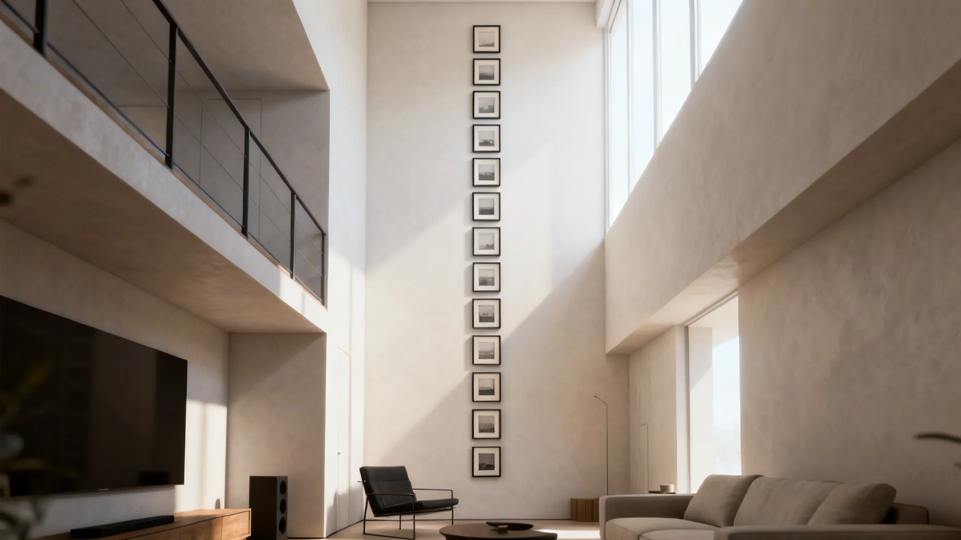 5. Vertical gallery to emphasize height