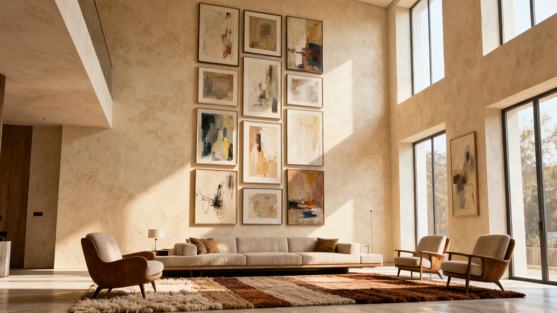 2. Vertical Art and Gallery Walls