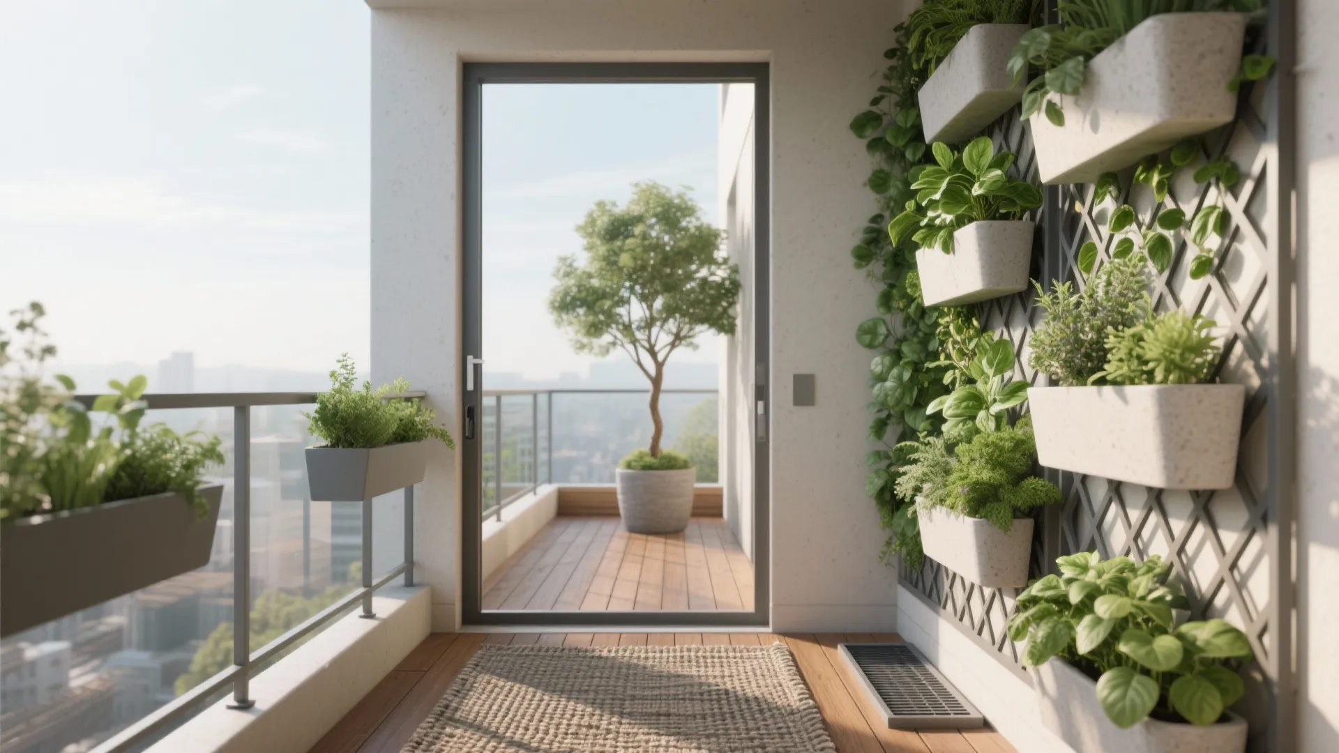 Vertical garden that won’t overwhelm the floor