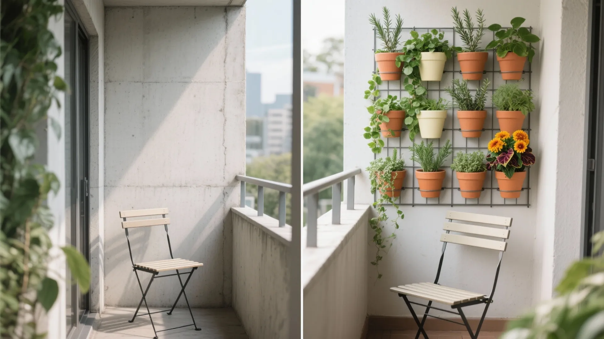 Vertical Garden Walls and Rail Planters