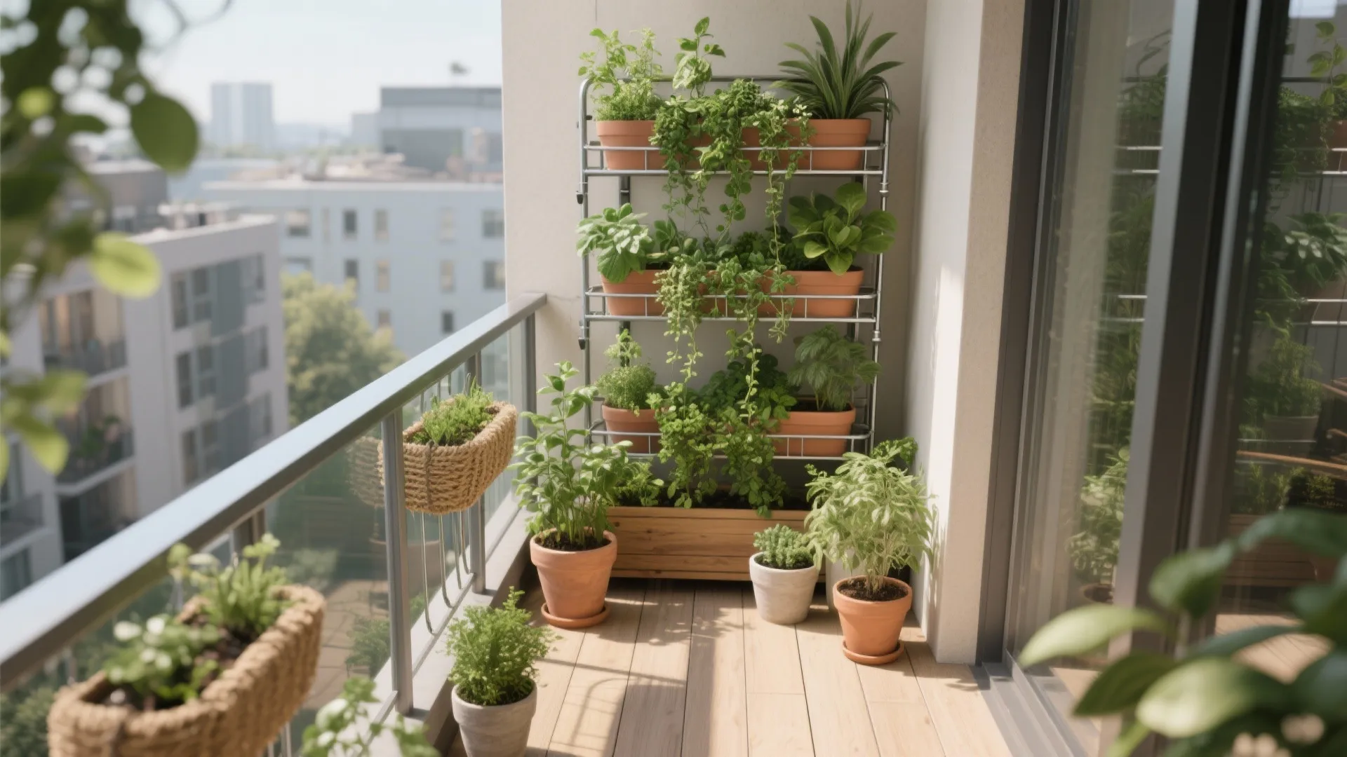 Compact Greenery with Vertical Gardens