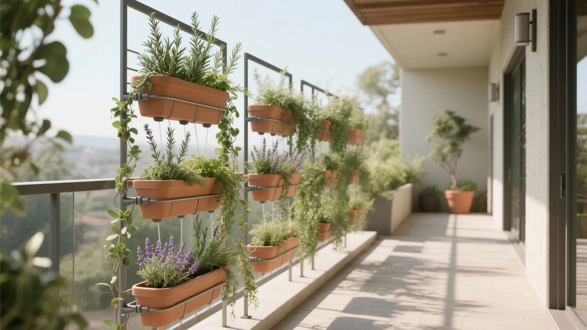 Low‑Maintenance Greenery and Vertical Gardens