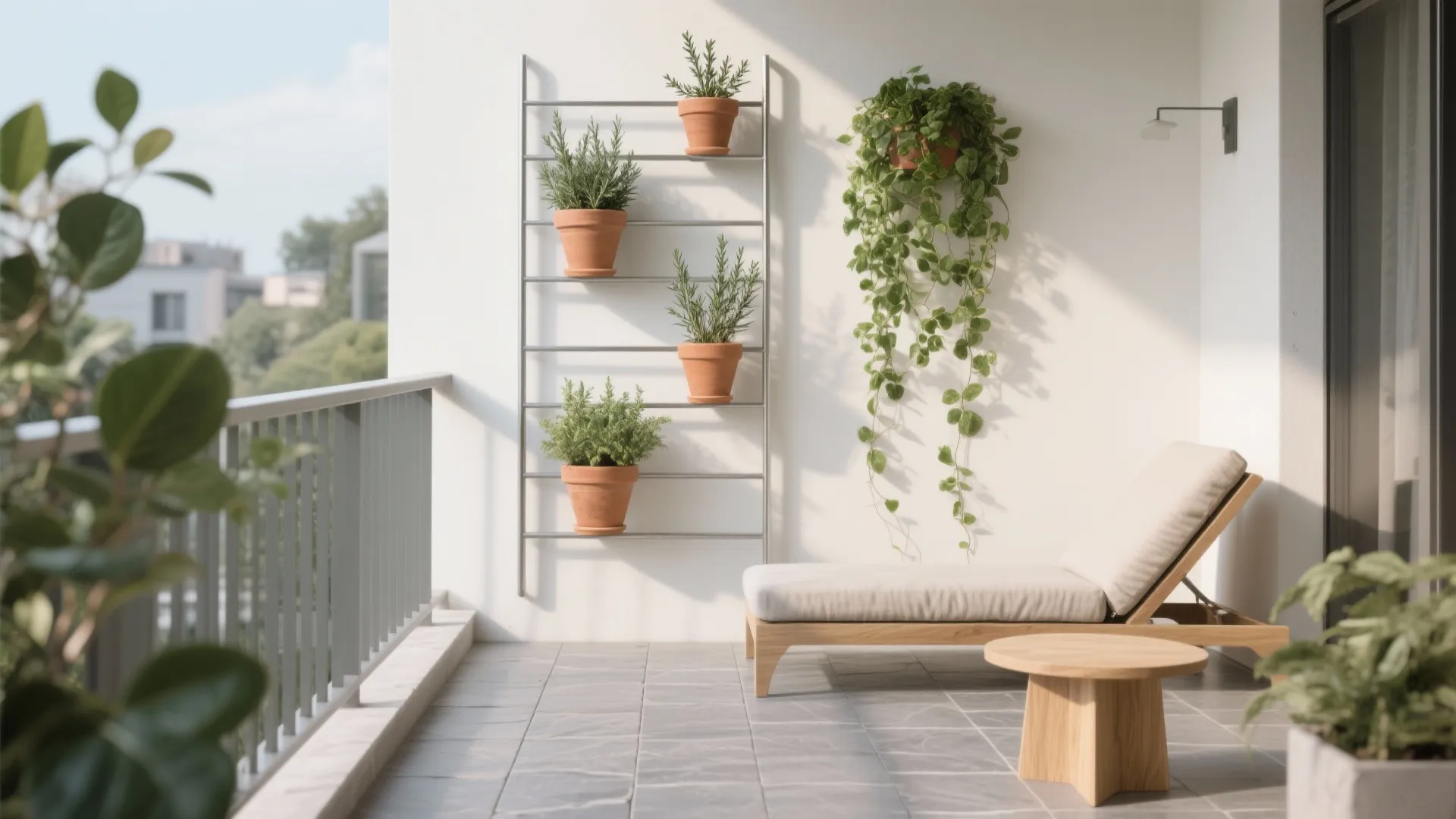 3) Vertical Garden + Green Wall for Biophilia