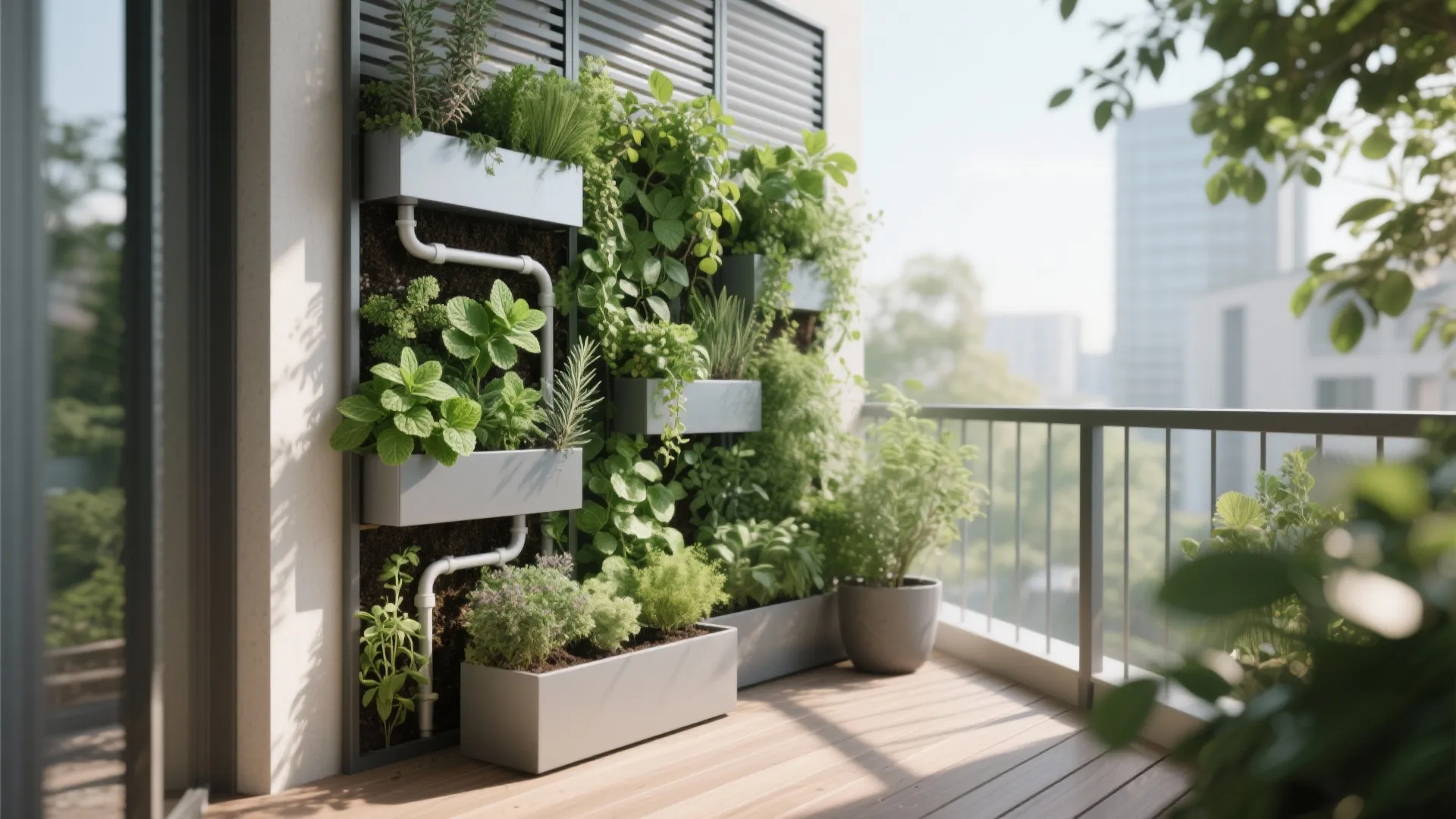 Vertical Garden Walls for Privacy, Shade, and Soul
