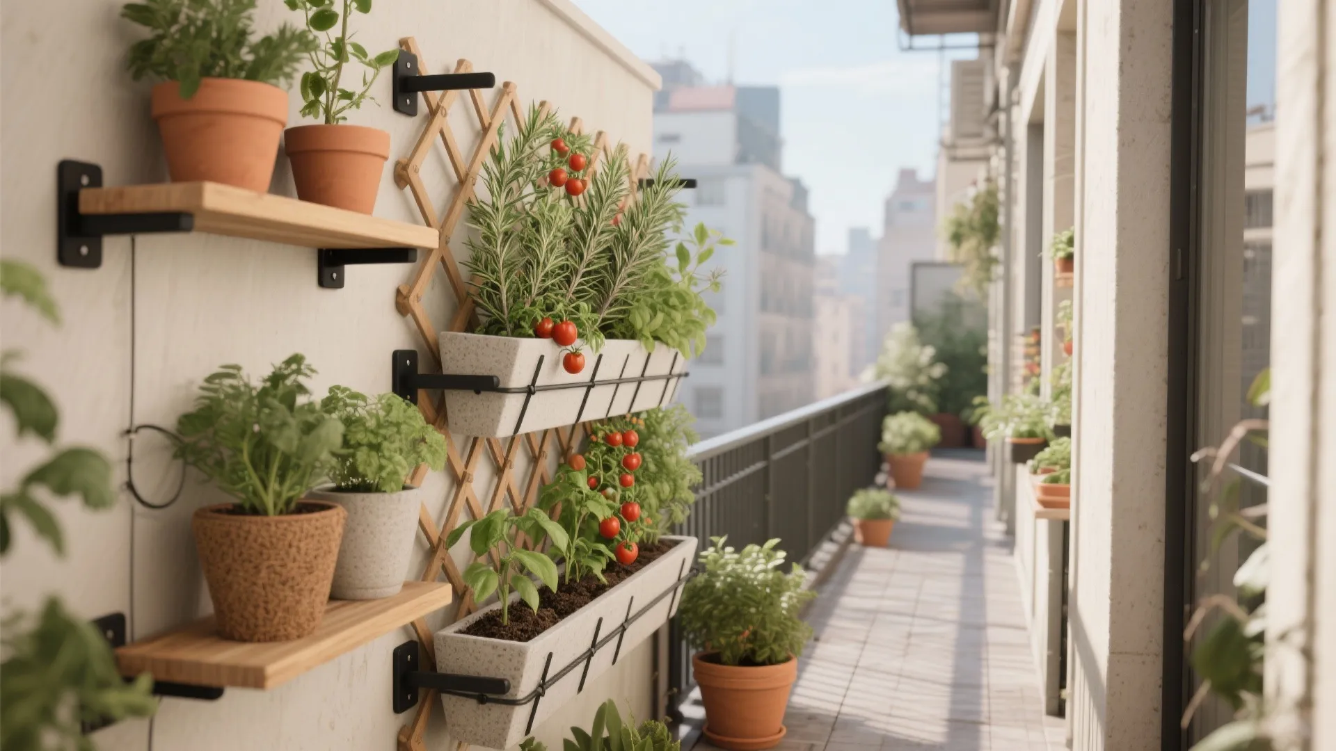Vertical Garden Systems for Tiny Balconies