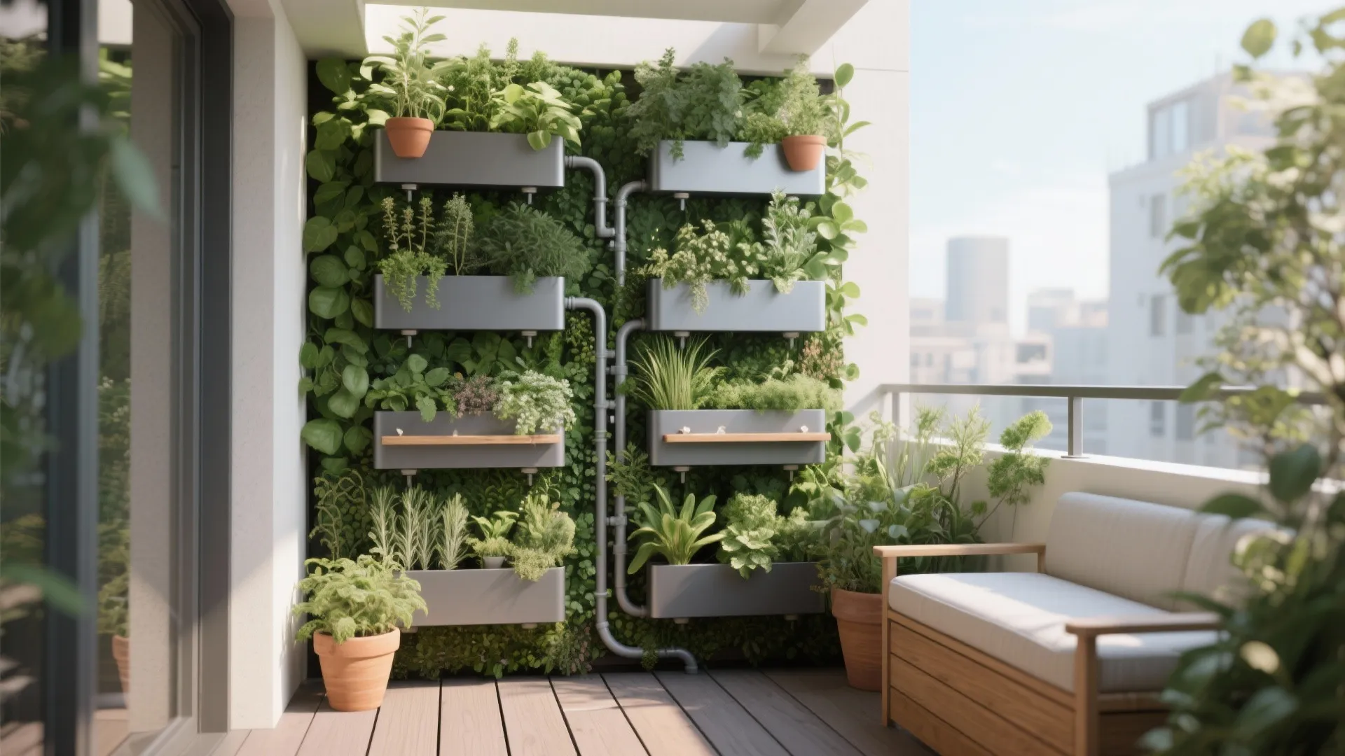 Vertical Garden Wall that Thrives