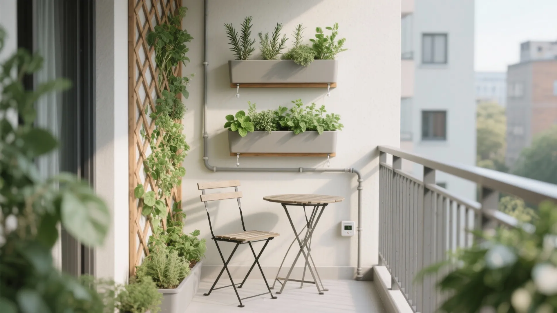 Vertical garden layers that don’t eat floor space