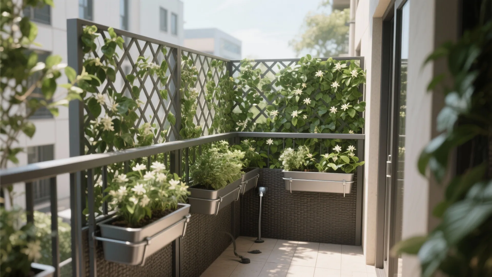 Vertical garden and railing planters that don’t leak
