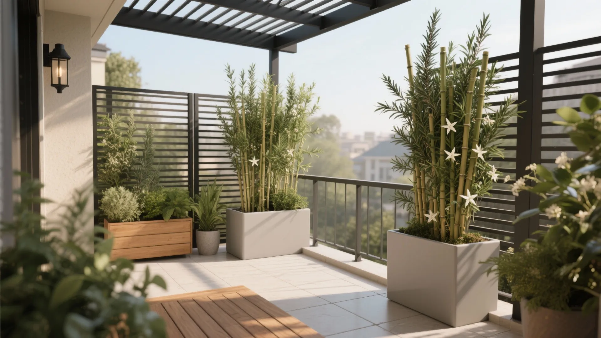 Vertical Gardens for Privacy and Biophilia