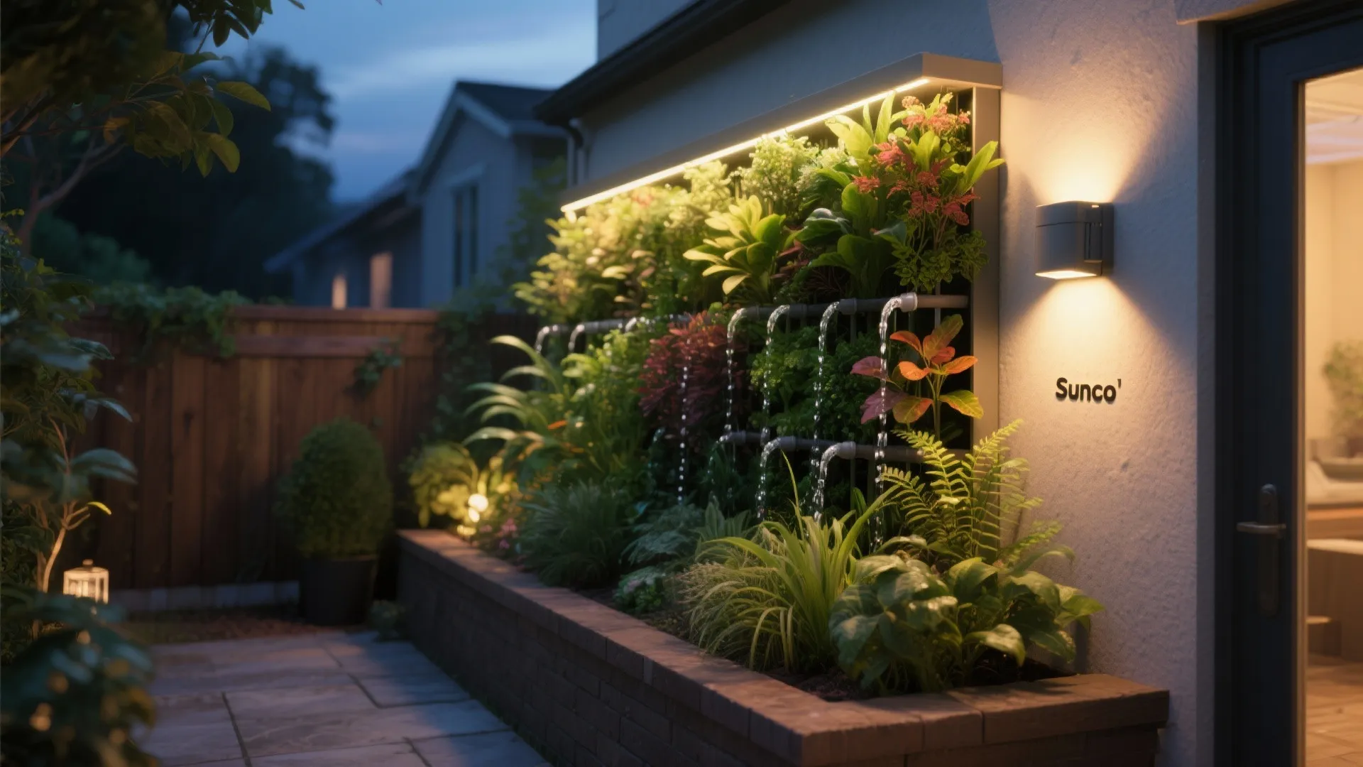 5. Use as Accent for Vertical Gardens
