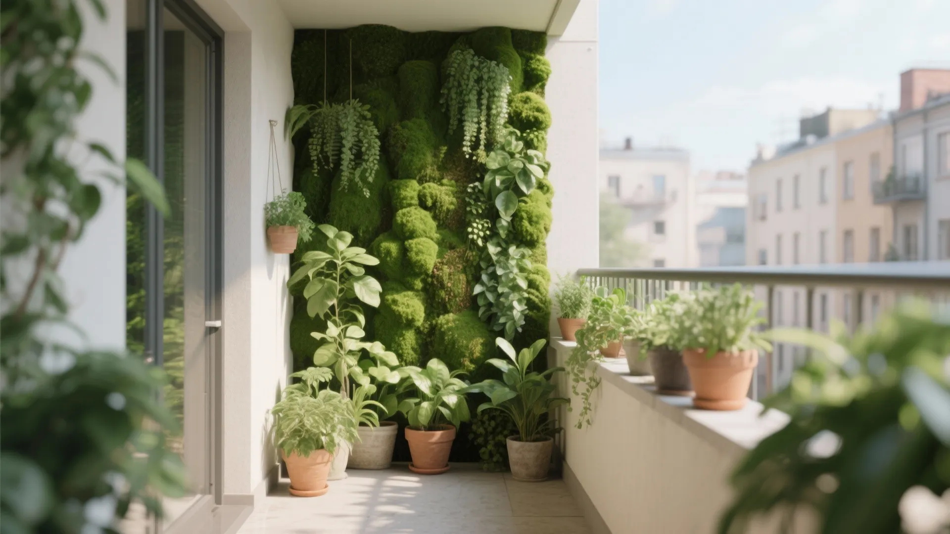 Vertical Garden in Balcony
