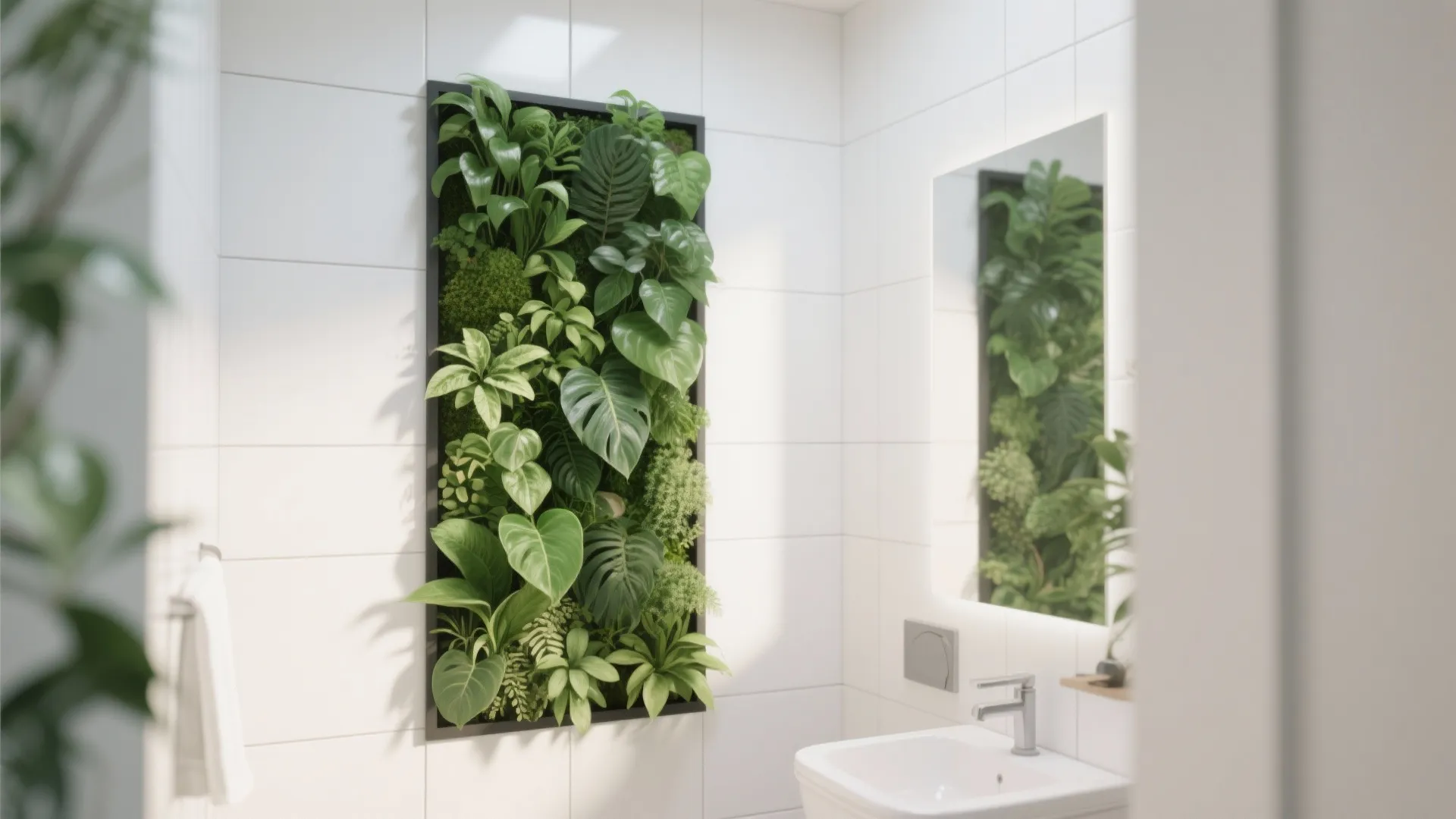 3. Vertical garden panels
