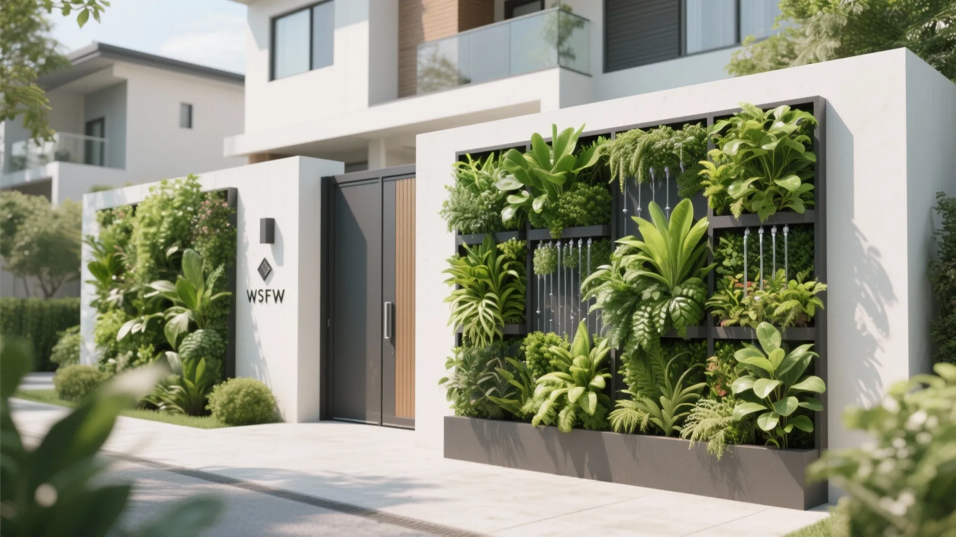 Vertical Garden Feature