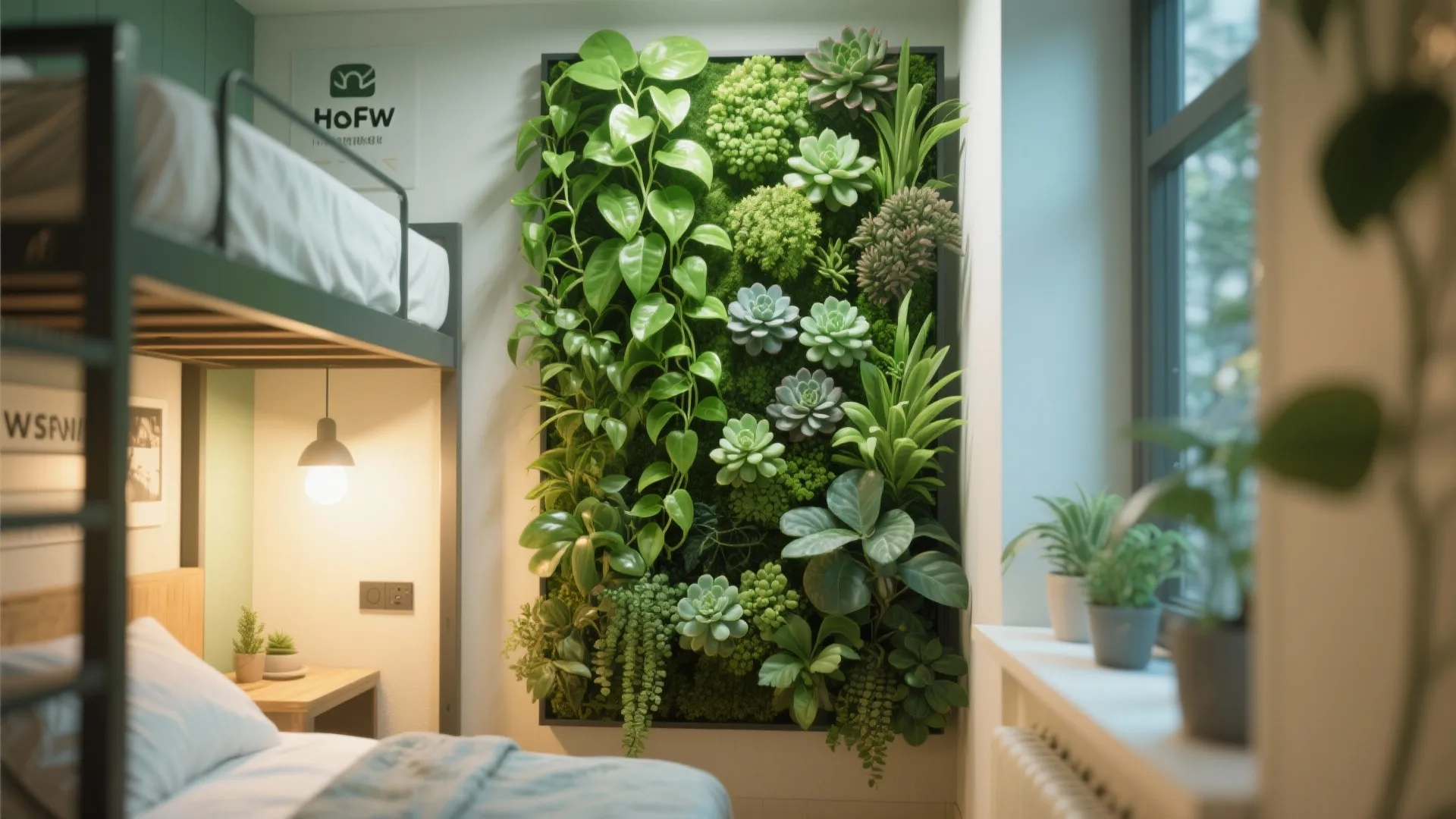 Compact Vertical Garden Walls