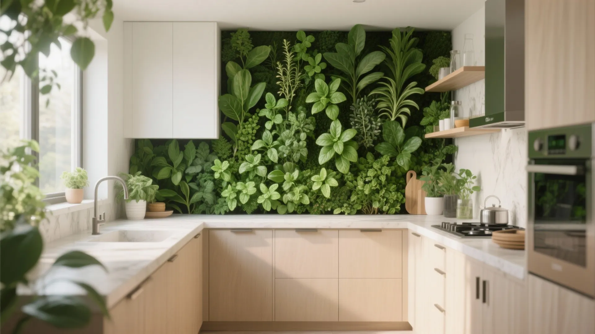 Vertical garden wall