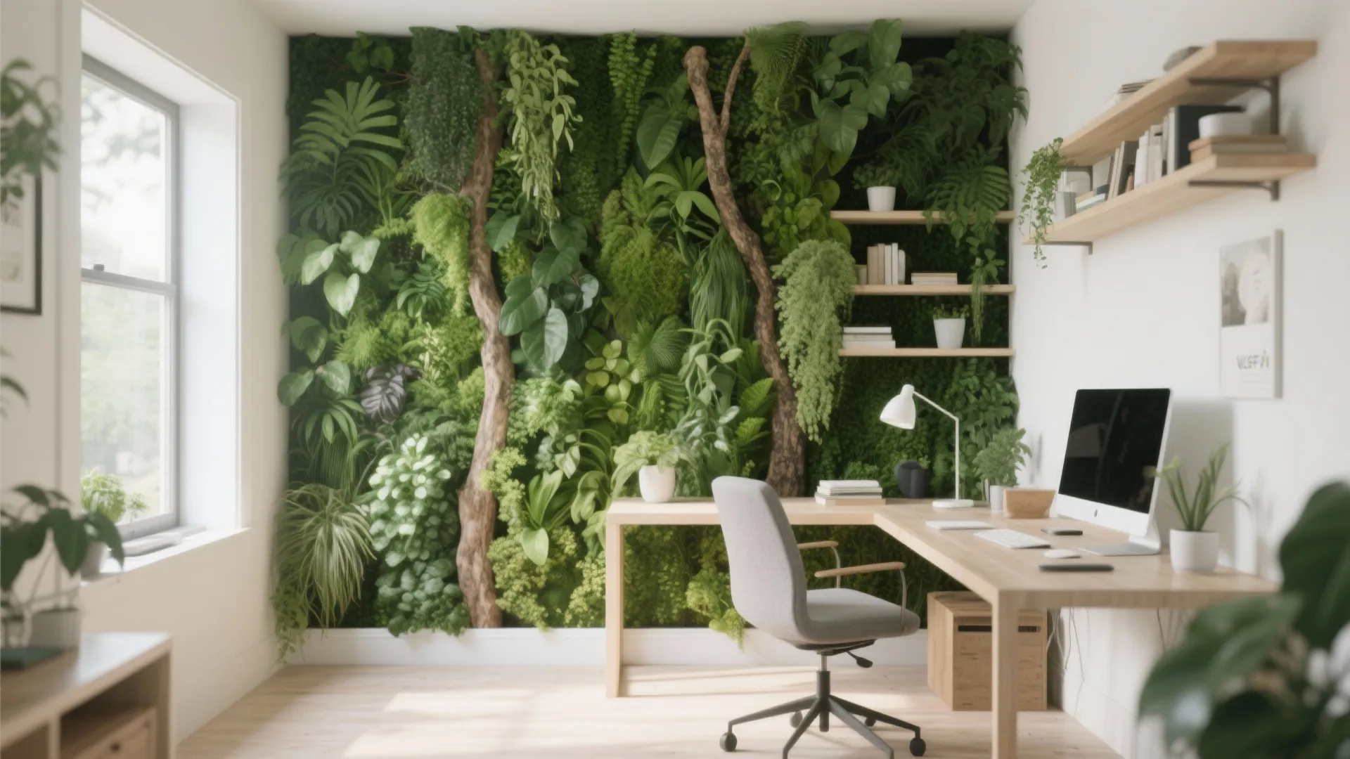 8. Green Walls or Vertical Gardens