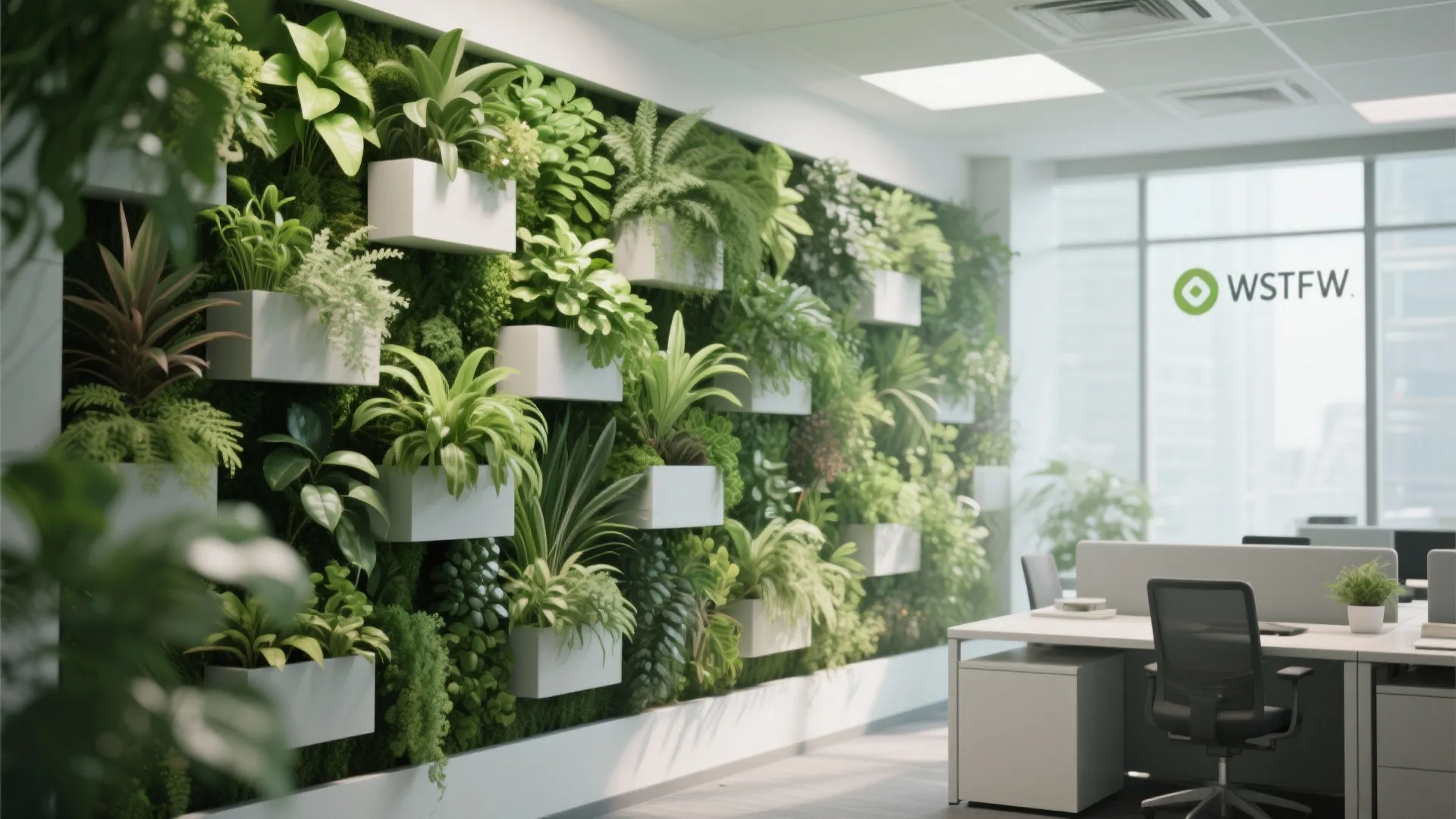 4. Vertical Garden Installations