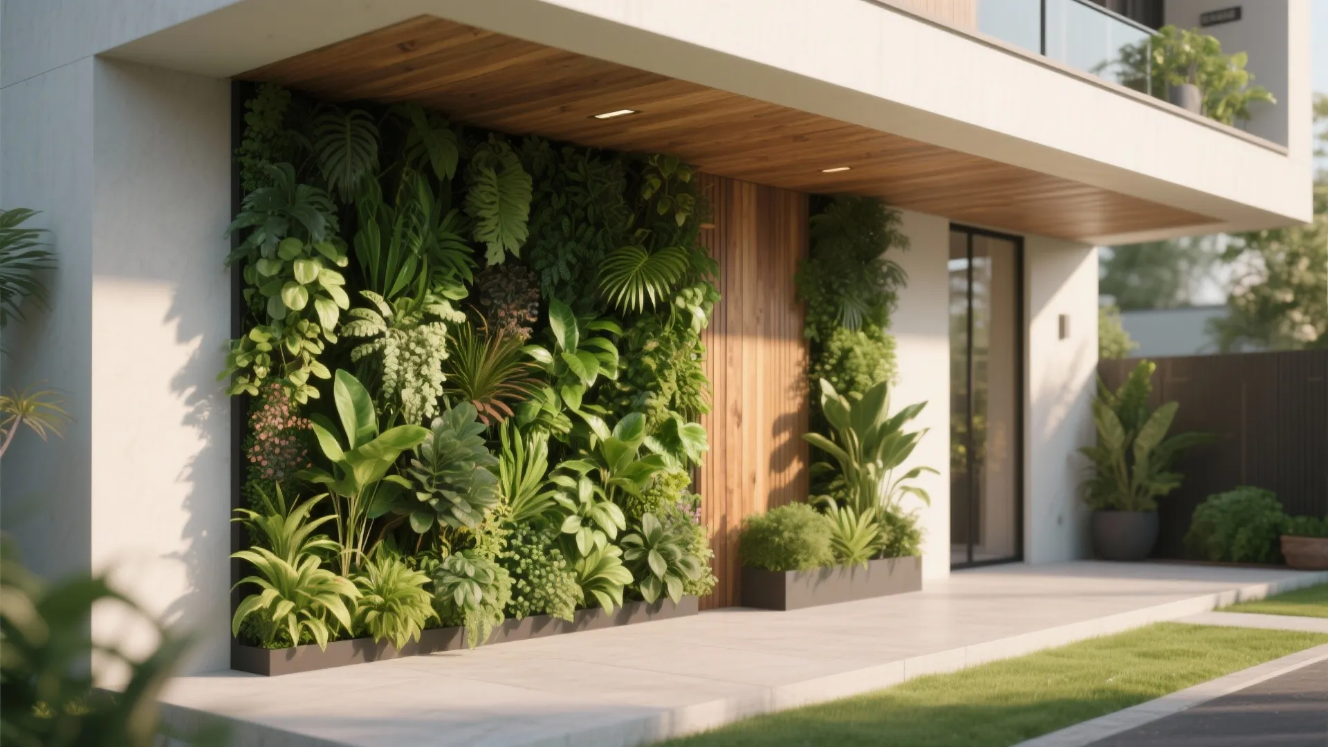1. Go Green with Vertical Gardens