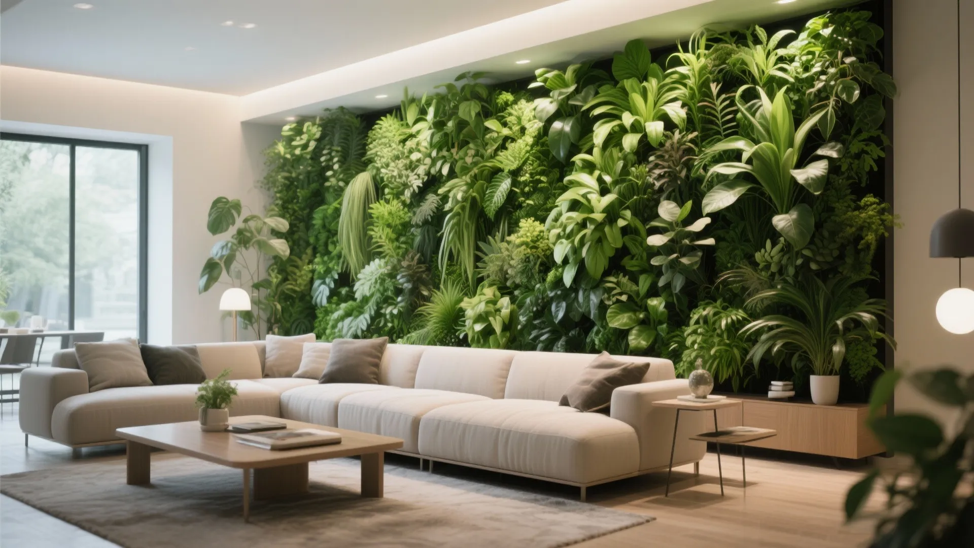 Vertical garden wall