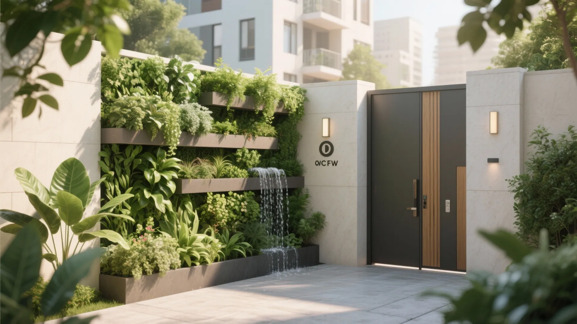 2. Vertical Garden Wall