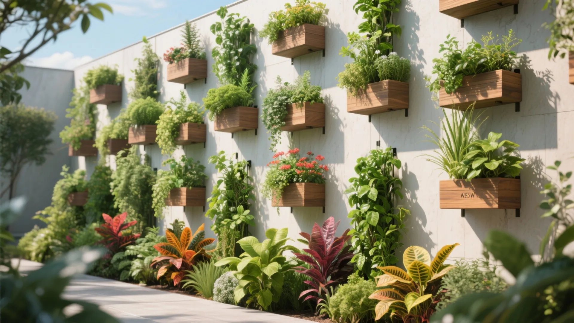 Vertical Garden Wall