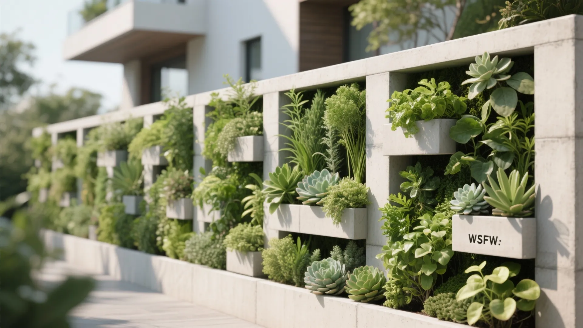 Vertical Garden Walls