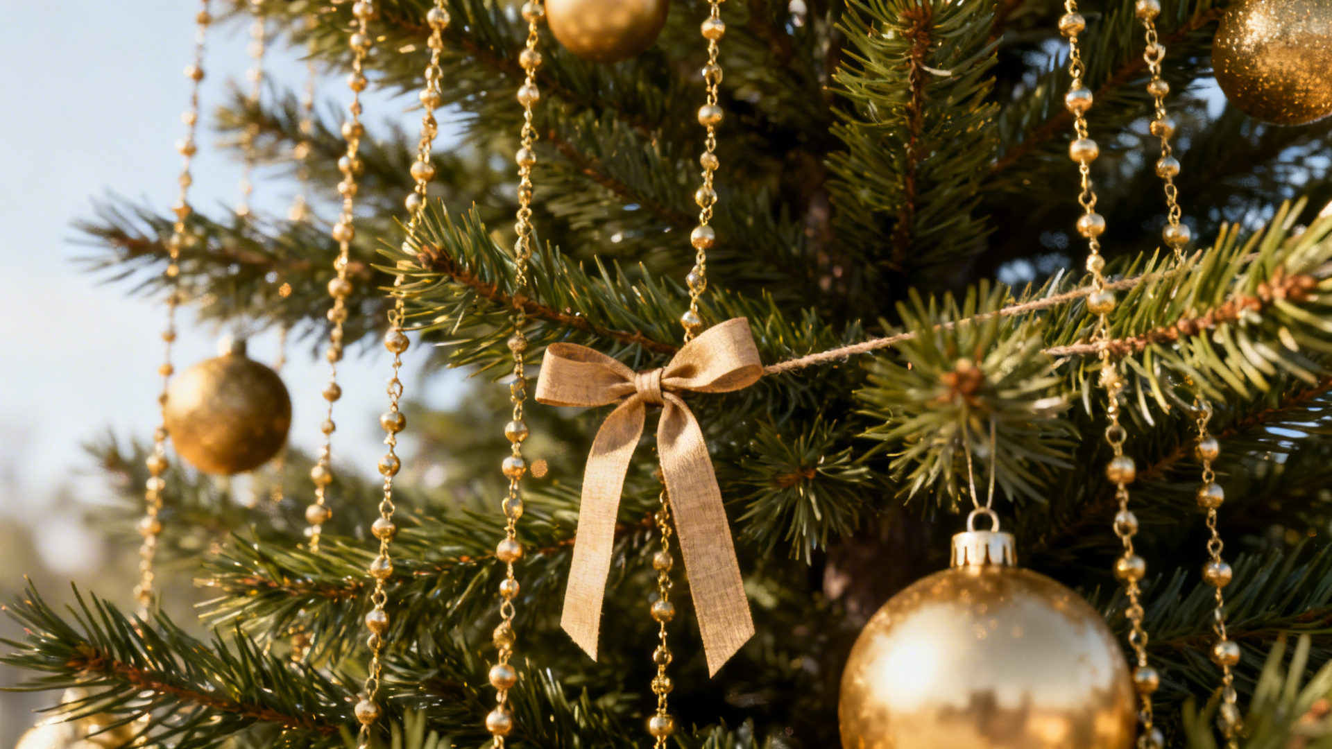 5 Ideas for Decorating a Real Christmas Tree