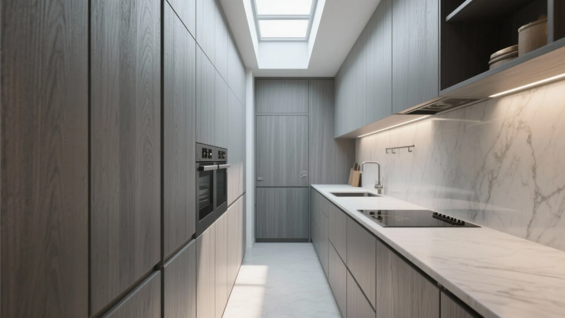 2. Use vertical grain for perceived height