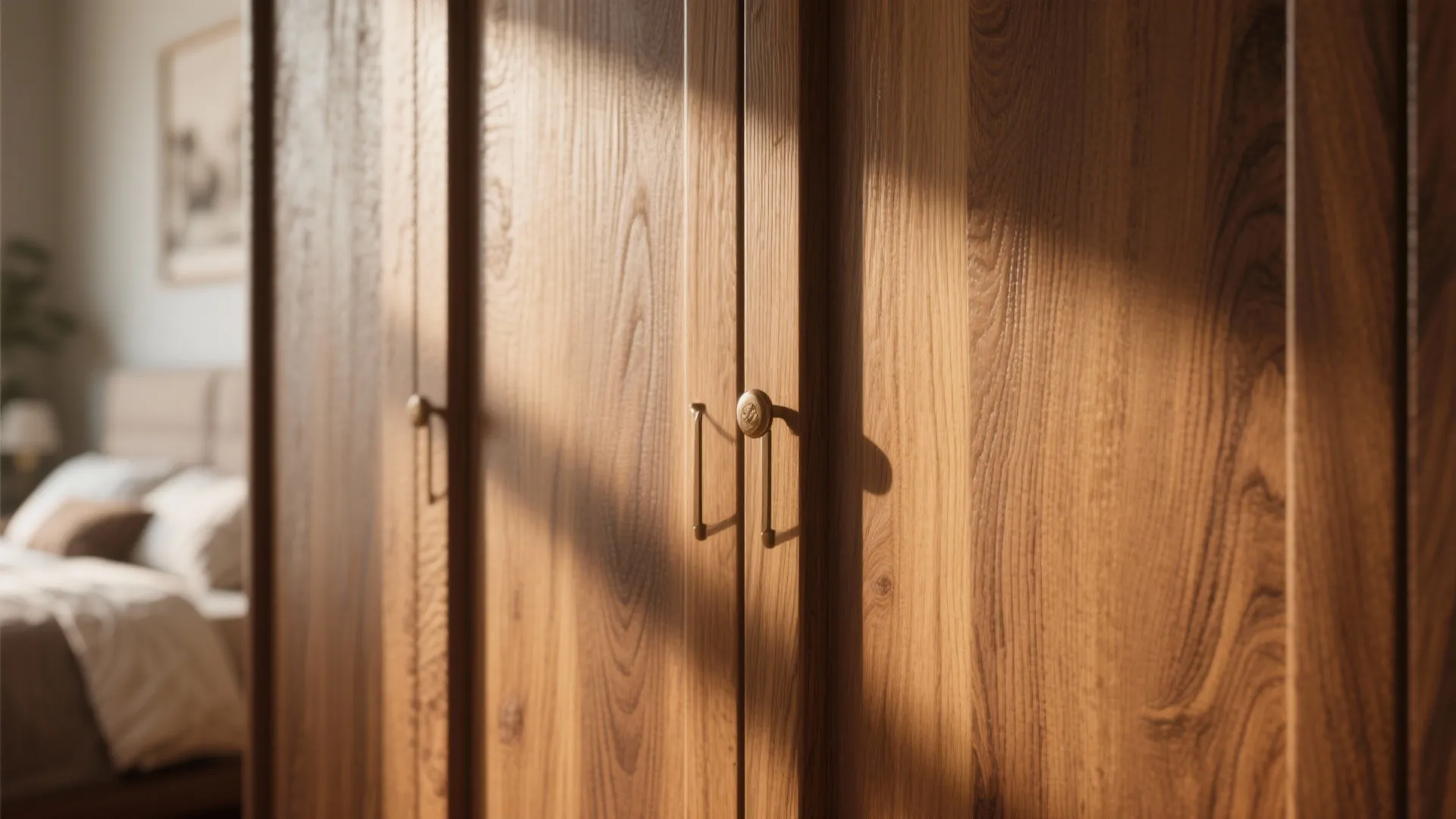 Wooden Texture with Vertical Grain