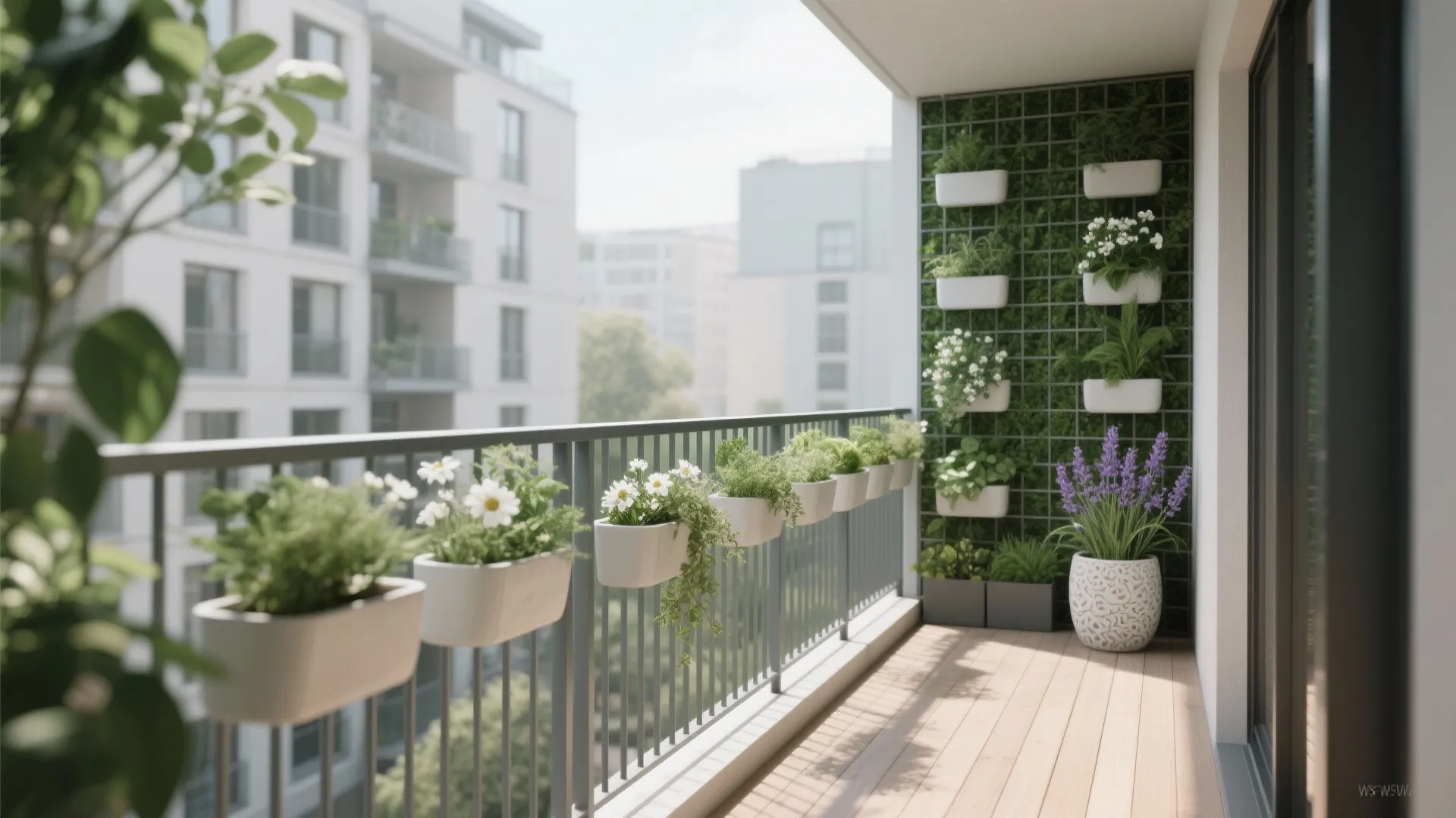 Vertical Greenery That Works On Tiny Balconies