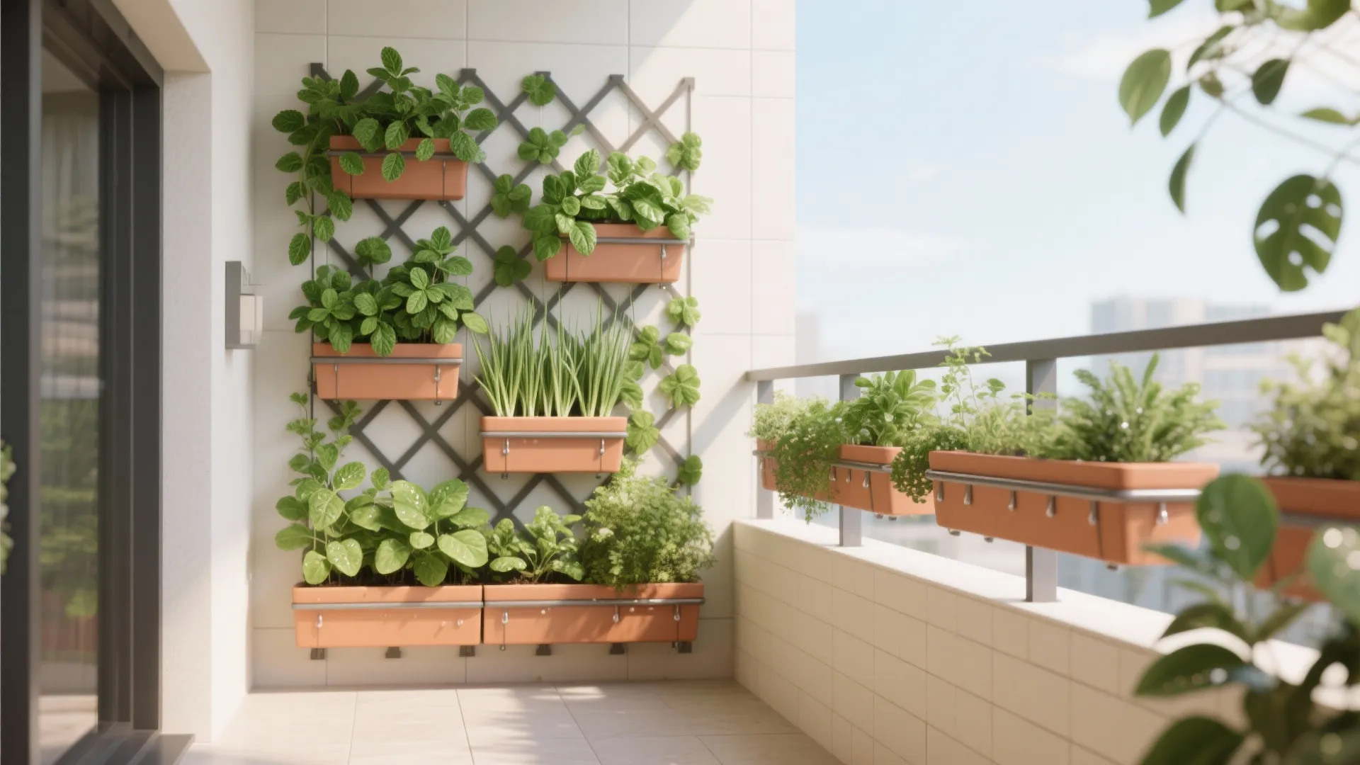 Vertical Greenery and an Edible Strip