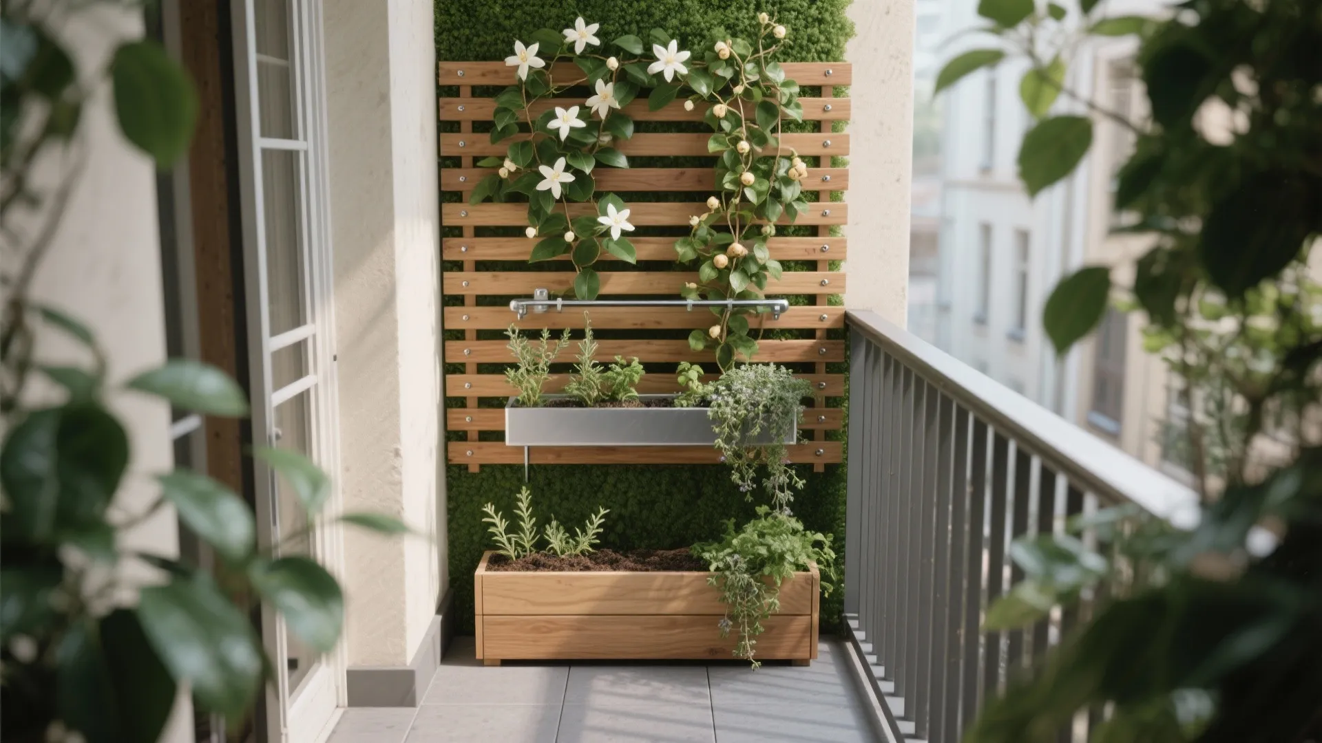 Vertical Green Wall: Climb Up, Not Out