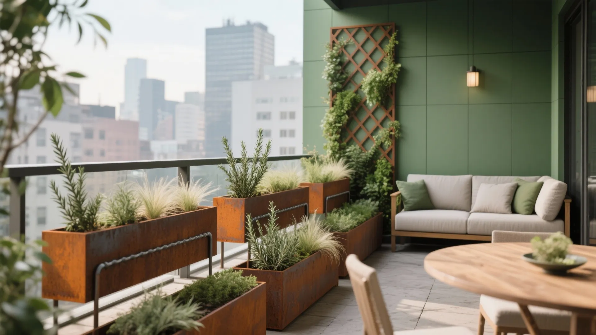Vertical Greenery and Planter Zoning