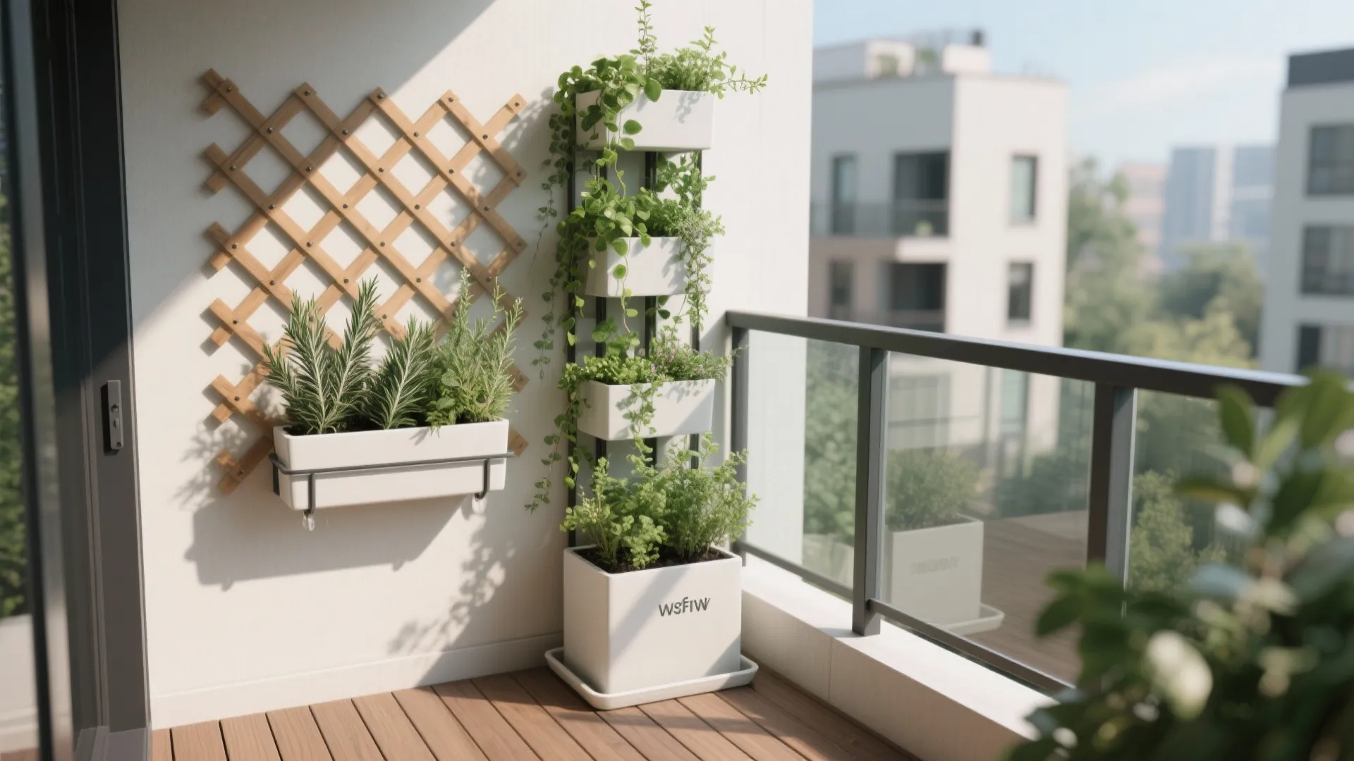 Vertical Gardens and Slim Planters to Boost Biophilia