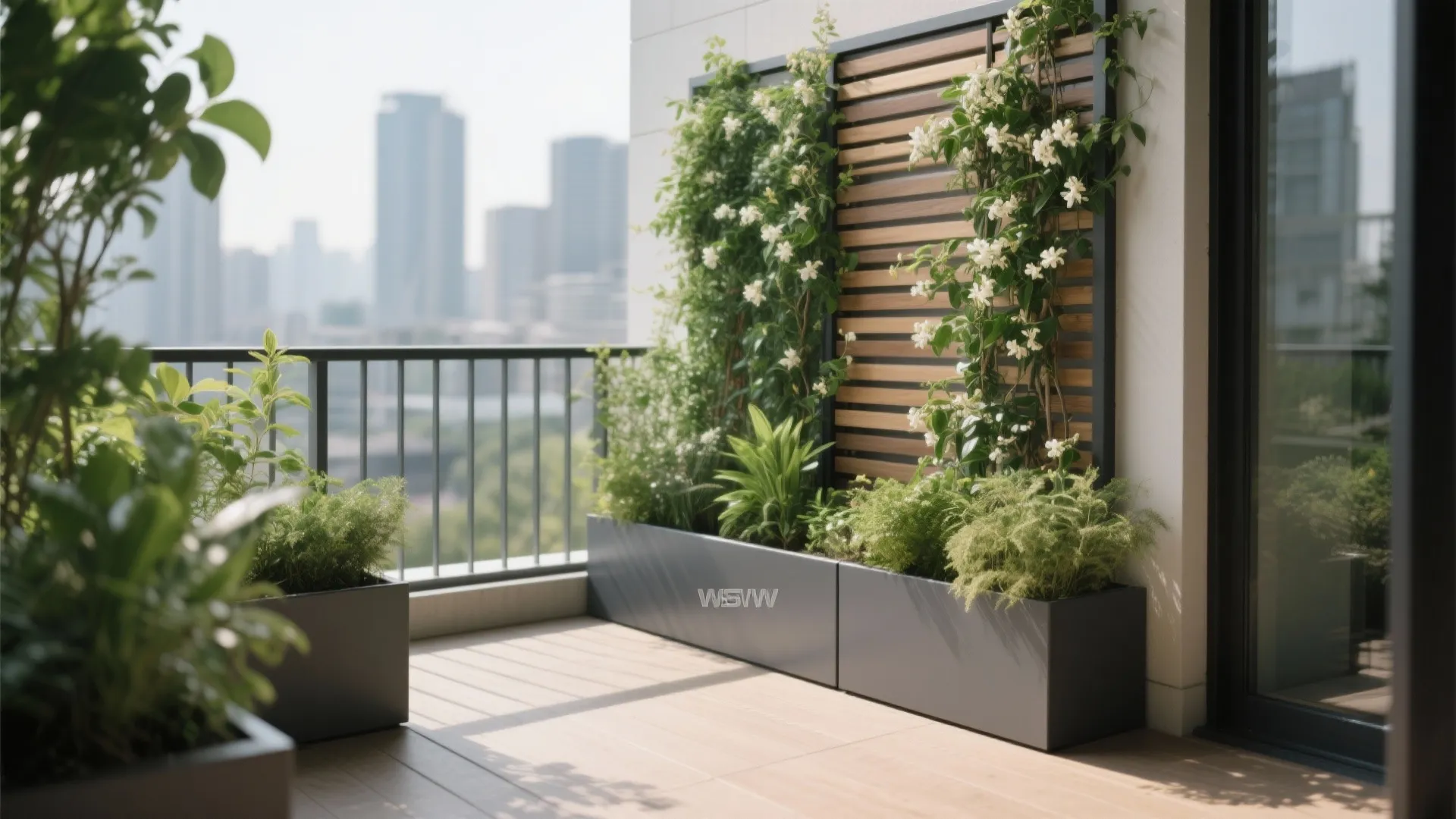 Vertical Greenery + Natural Privacy