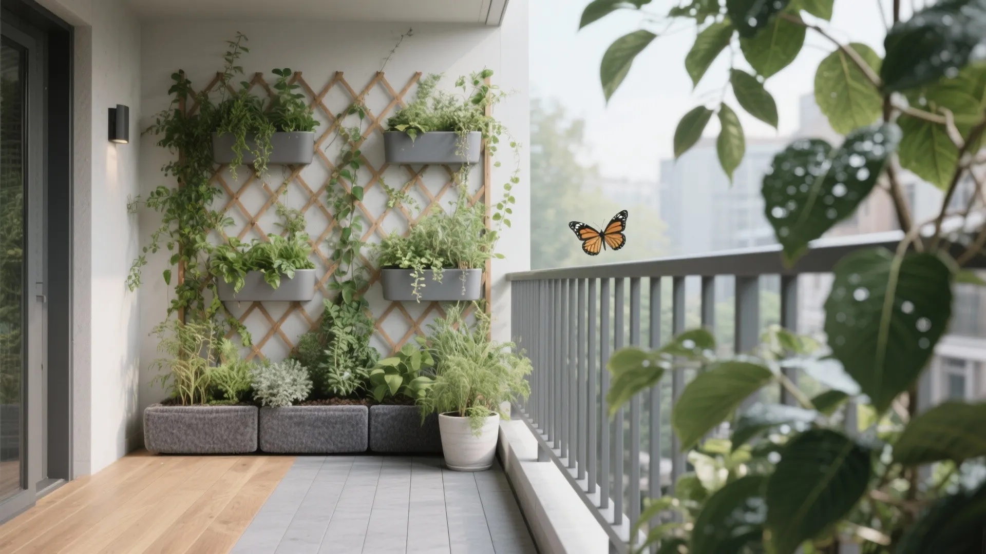 Vertical Greenery and Native Planting