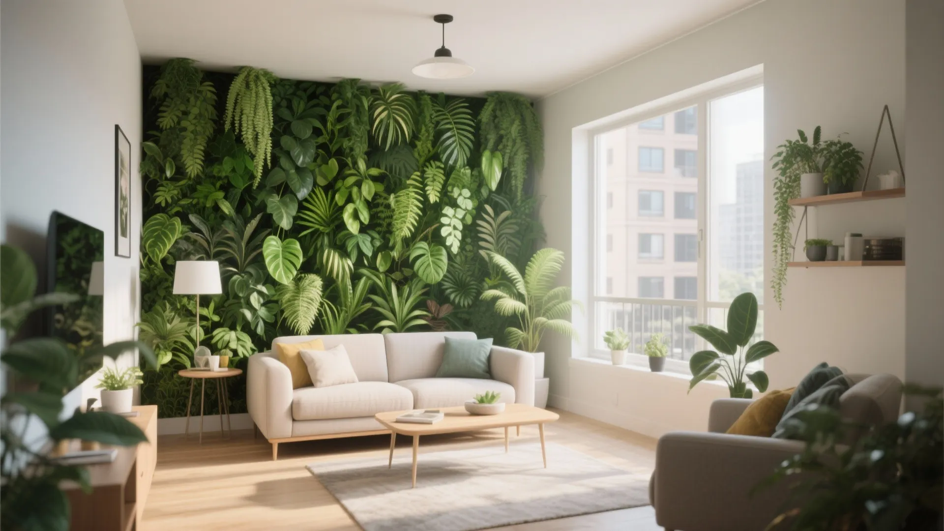 6. Vertical Green Wall