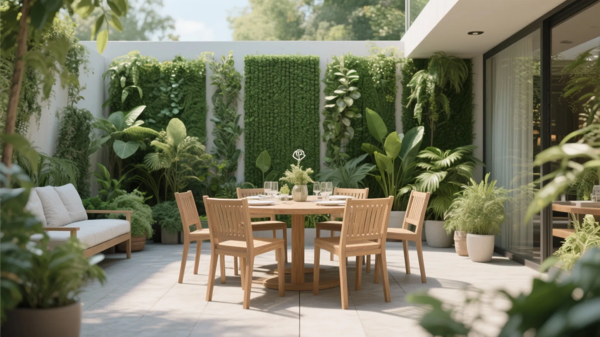 6. Vertical Green Walls