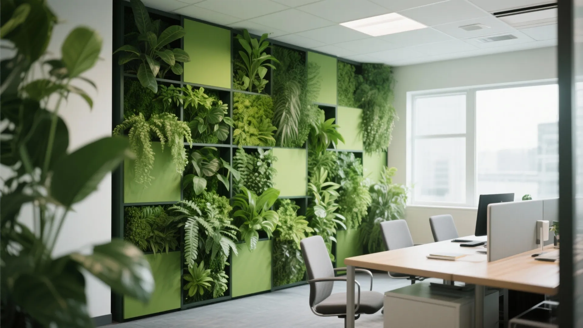 4. Vertical Green Walls