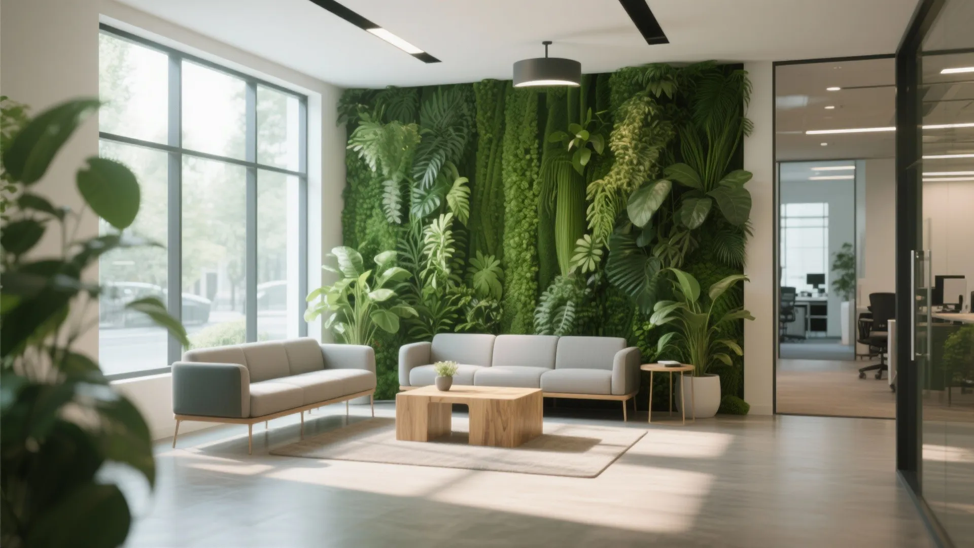 2. Vertical Green Walls