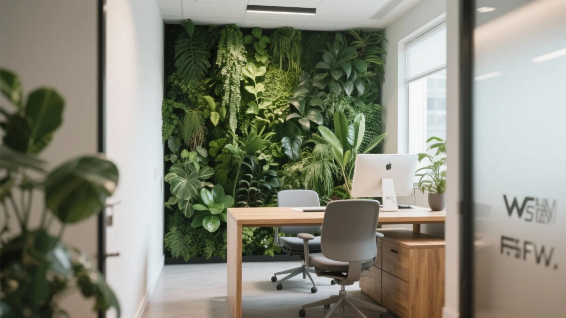 2. Vertical Greenery Walls