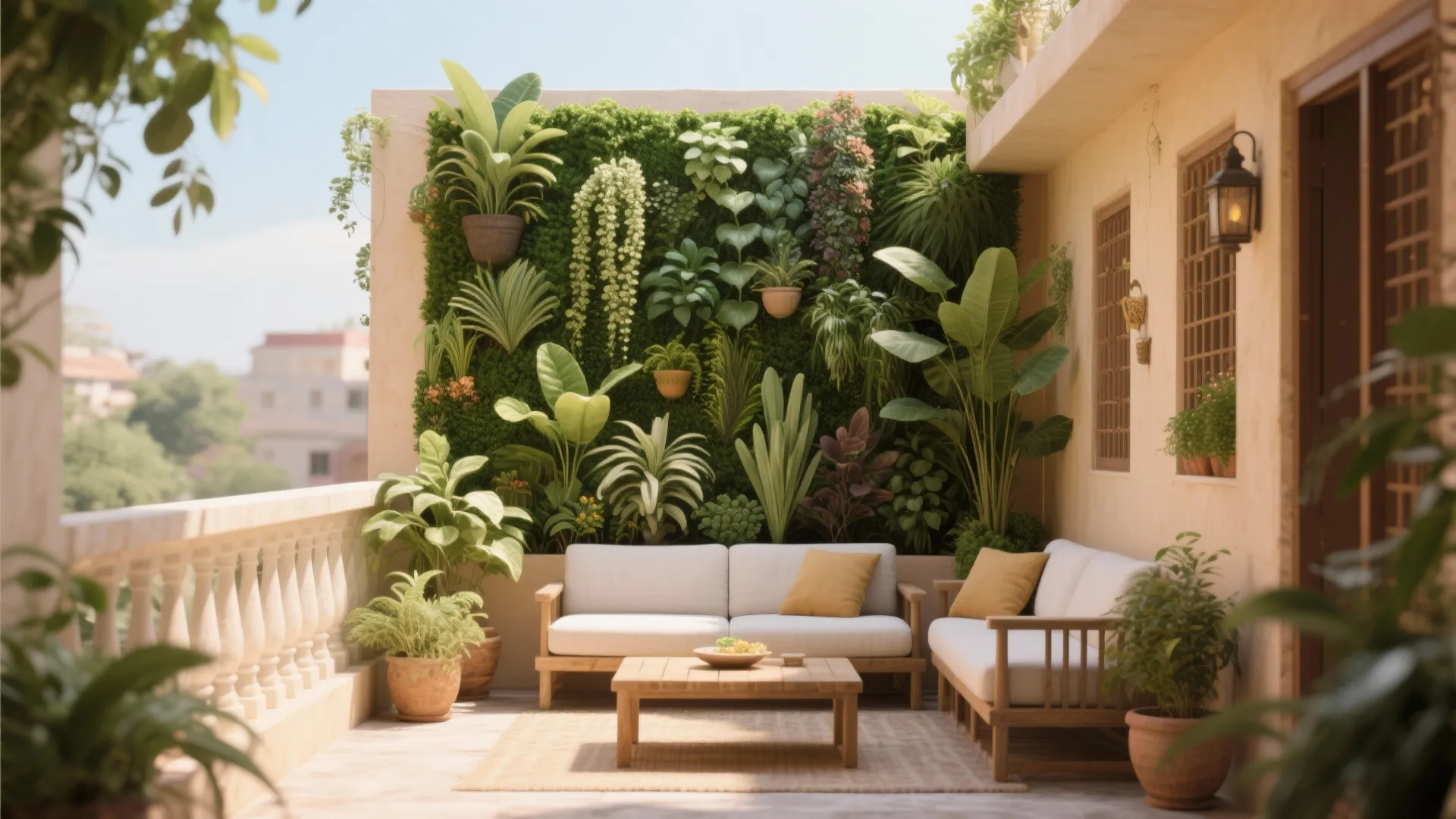 1. Vertical Green Walls