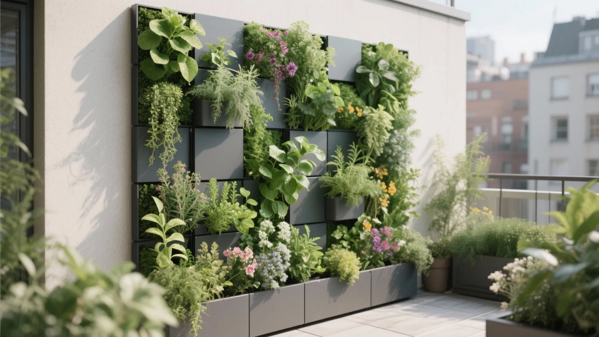 1. Vertical Green Walls